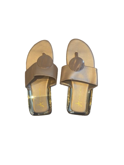elegant gold sandal slippers in different size and colors